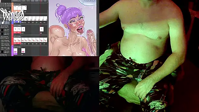 DrenchedArt online show from October 4, 4:54 am