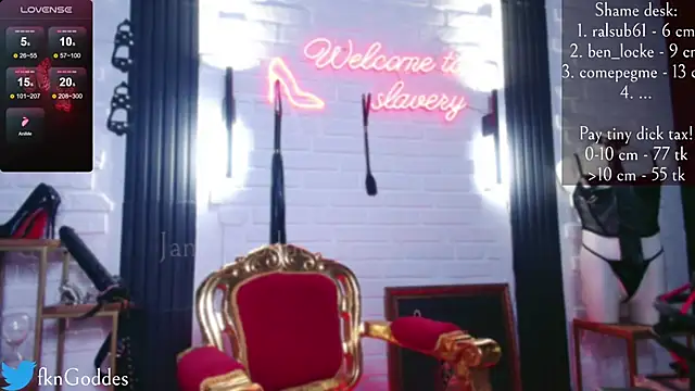 Jane Goddess online show from February 1, 8:37 pm