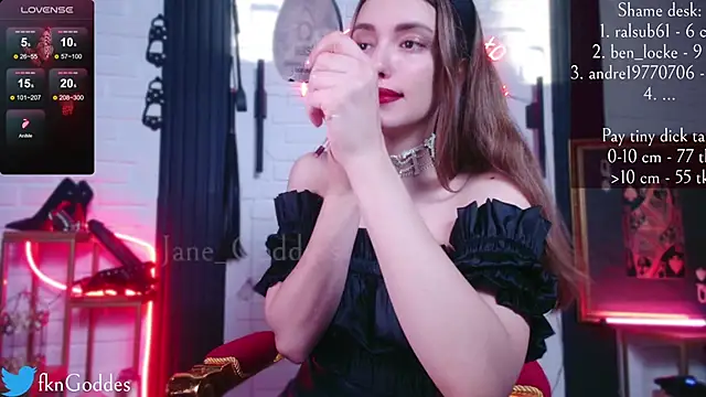 Jane Goddess online show from February 3, 8:03 pm