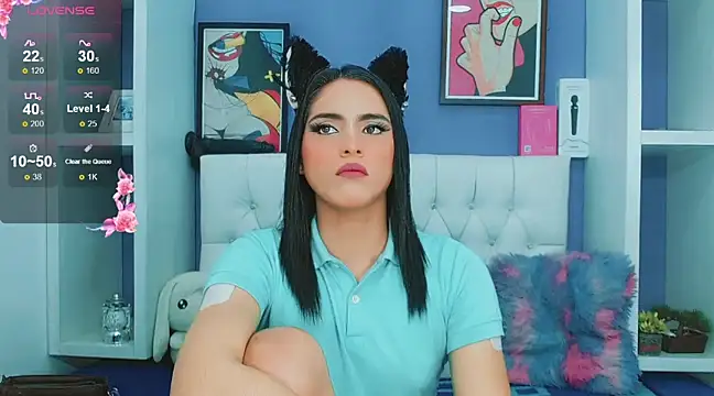 valentina princess  online show from March 8, 8:55 am