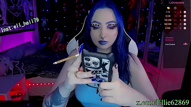 Kitty goth online show from February 23, 9:26 pm