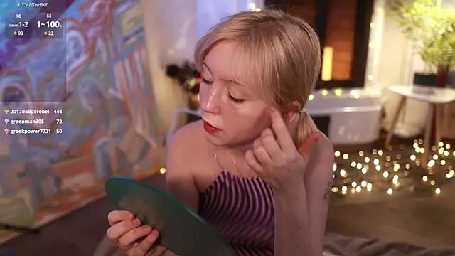 electric babe online show from December 16, 7:21 pm