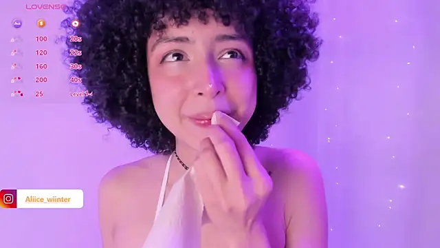 Alice winter  online show from December 16, 1:31 am