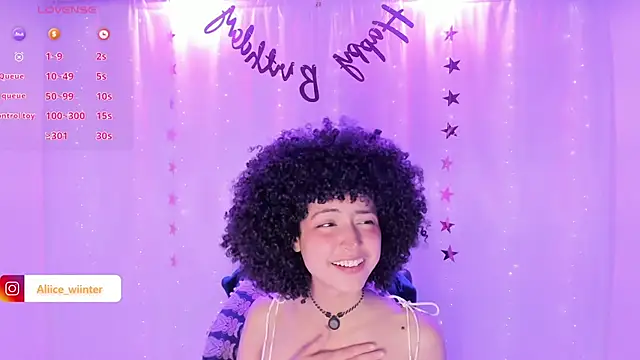 Alice winter  online show from January 20, 12:25 am