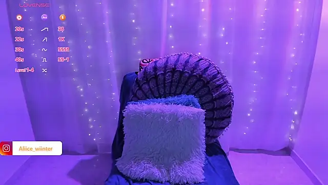 Alice winter  online show from March 18, 1:21 am