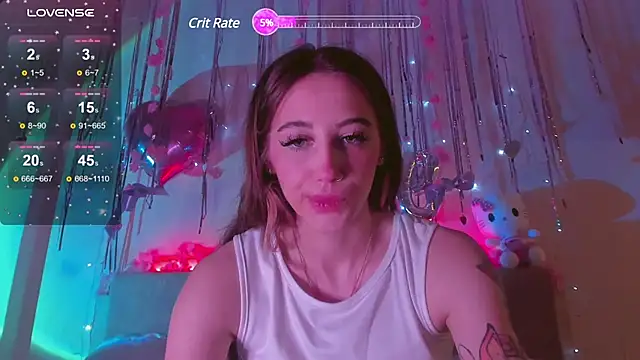 Snapshot of MelodyElf chatting on February 20, 7:19 pm MelodyElf online show from February 20, 7:19 pm