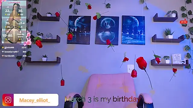 macey elliot  online show from February 26, 9:48 pm