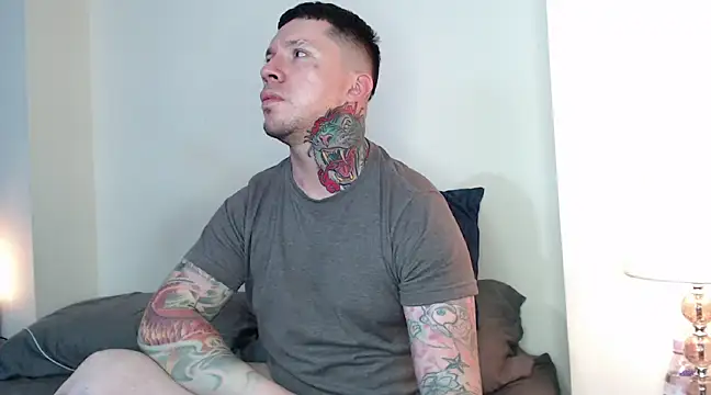 Snapshot of Adam_tatto chatting on February 15, 6:33 am Adam tatto online show from February 15, 6:33 am