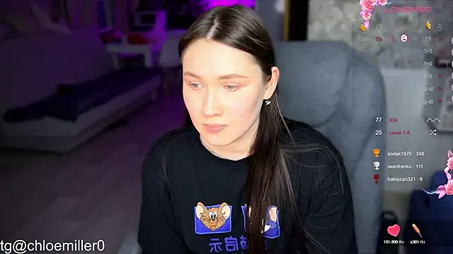 ChloeMillerMeow online show from February 3, 10:43 pm