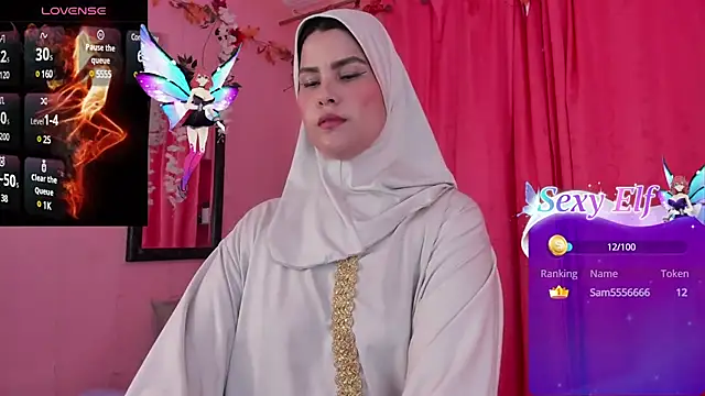 AishaAmin  online show from March 15, 3:18 am