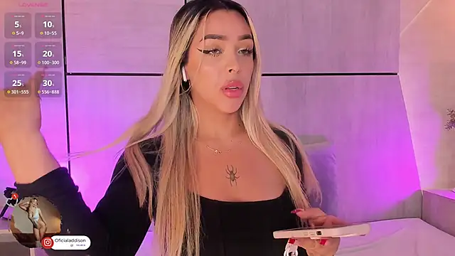 Addison baker online show from January 12, 3:46 pm