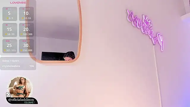 Addison baker online show from February 1, 2:05 am