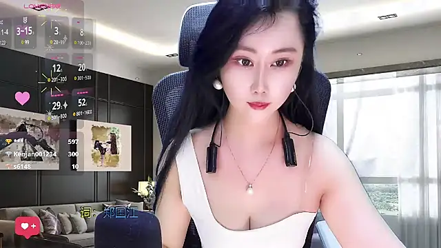 Snapshot of W-E-N-123 chatting on March 6, 5:24 am W-E-N-123 online show from March 6, 5:24 am