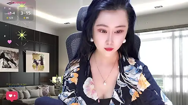 Snapshot of W-E-N-123 chatting on March 15, 1:41 am W-E-N-123 online show from March 15, 1:41 am