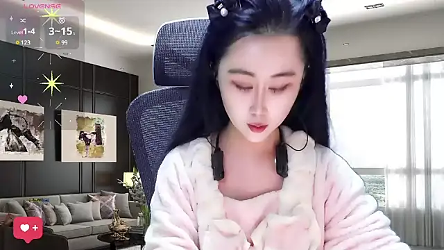 Snapshot of W-E-N-123 chatting on March 23, 2:26 am W-E-N-123 online show from March 23, 2:26 am