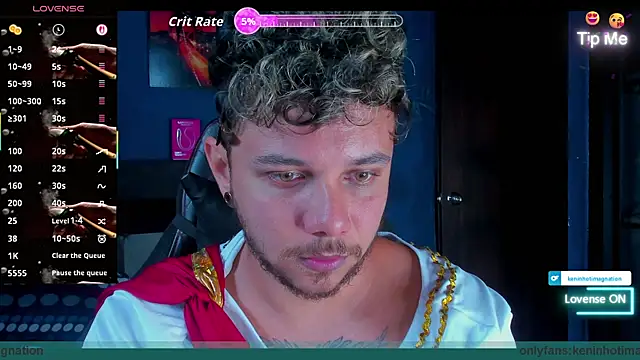 Snapshot of kenintoro chatting on October 17, 7:49 pm kenintoro online show from October 17, 7:49 pm