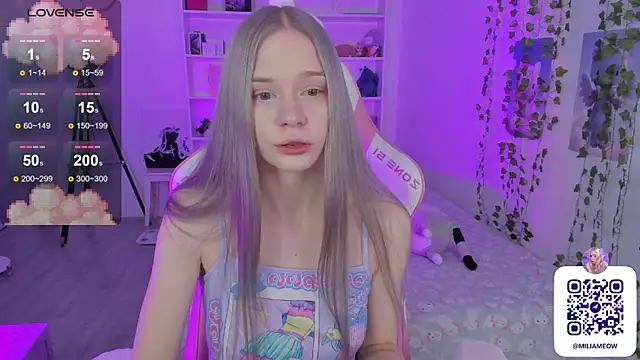 Milia Parker online show from December 15, 8:47 pm