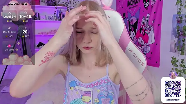 Milia Parker online show from February 11, 12:28 am