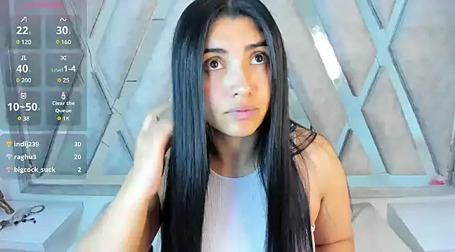 Snapshot of Danna_777_ chatting on February 14, 5:41 am Danna 777 online show from February 14, 5:41 am