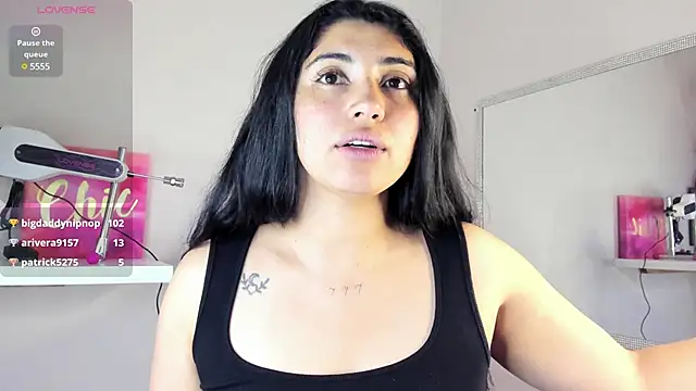 Snapshot of Danna_777_ chatting on March 16, 8:10 am Danna 777 online show from March 16, 8:10 am