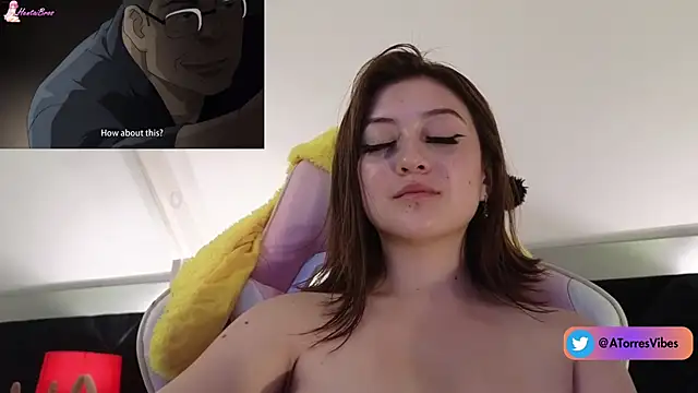 Angela Torres  online show from January 15, 1:34 am