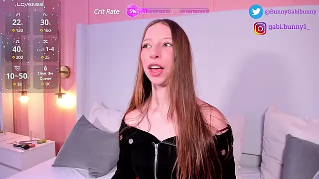 gabi bunny online show from February 13, 5:11 pm