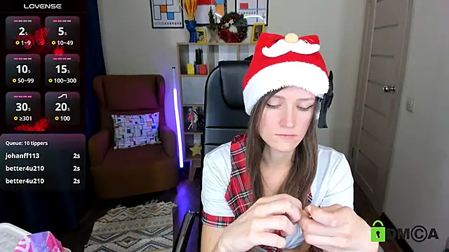 FrancescaCollins online show from December 27, 12:01 pm