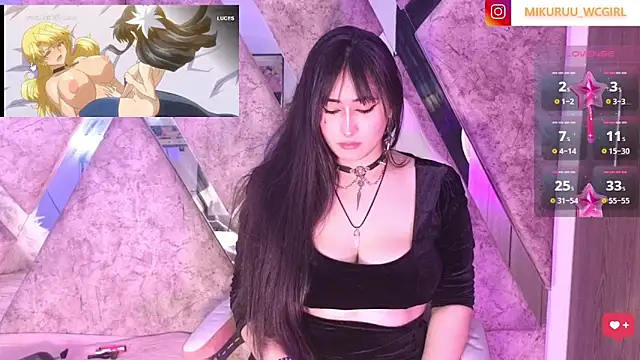 mikuru hara online show from March 17, 5:45 am