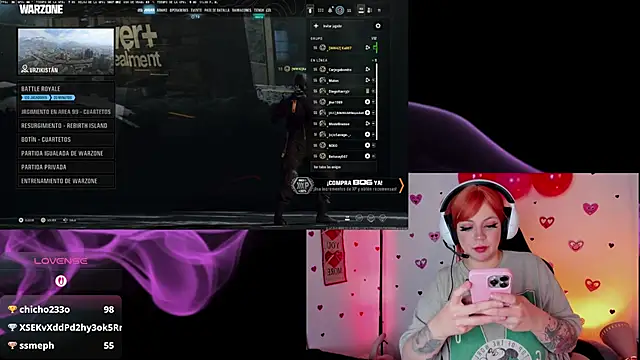 Irinaa Scarlett online show from February 13, 4:32 am