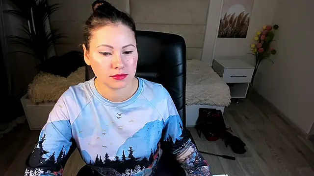 Dana  dom online show from February 13, 1:19 am