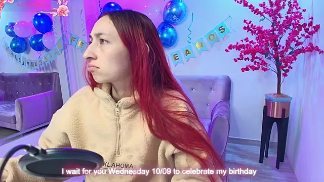 Vermelha Gremory  online show from September 10, 7:25 pm