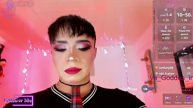 freya goddes  online show from December 14, 7:25 pm