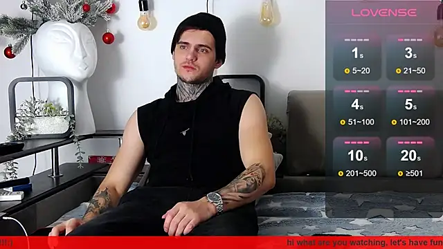 Snapshot of CarterCole chatting on January 13, 5:55 am CarterCole online show from January 13, 5:55 am