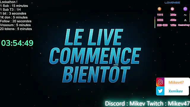 Mikev online show from October 6, 6:05 pm