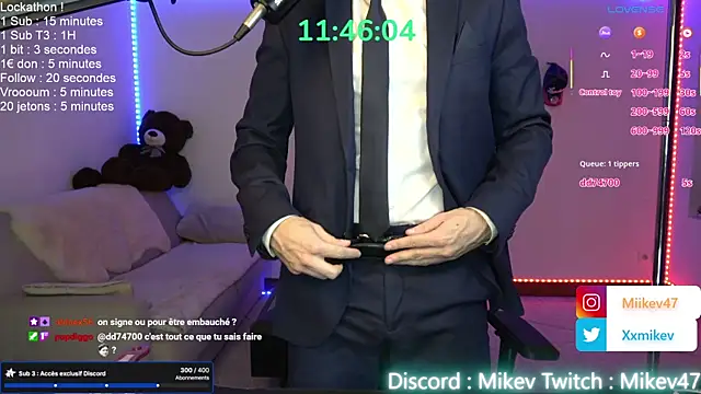 Mikev online show from October 13, 6:08 pm