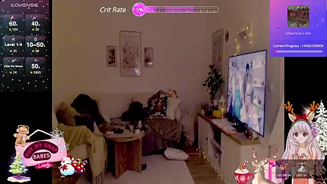 Blondecandie online show from December 23, 7:09 pm