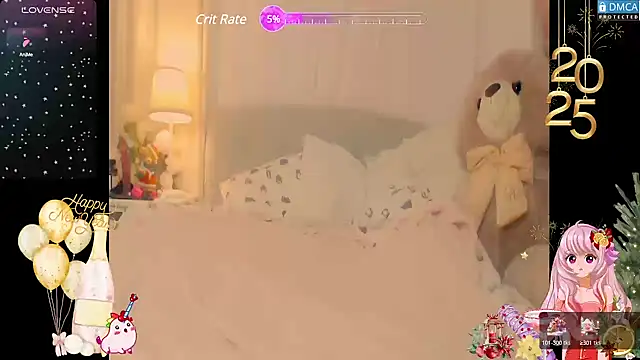 Blondecandie online show from January 1, 9:41 pm