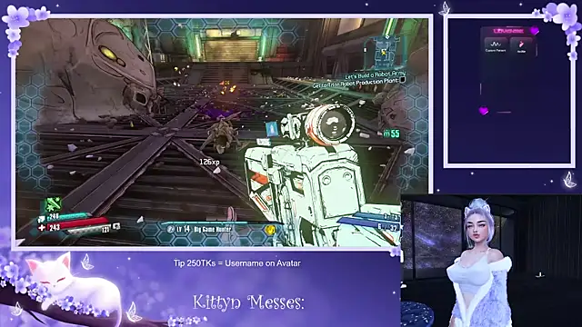 SassyKittyn online show from February 5, 6:24 am