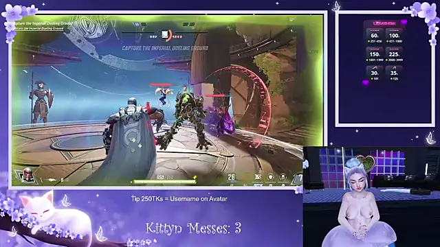 SassyKittyn online show from February 13, 8:38 am