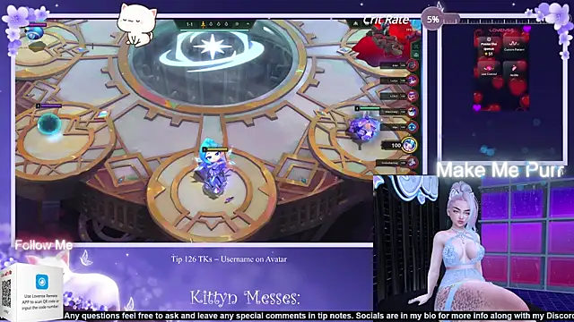 SassyKittyn online show from March 14, 5:48 am