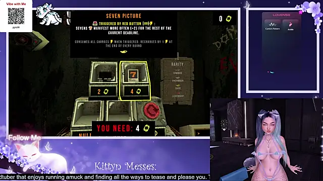 SassyKittyn online show from October 29, 5:20 am