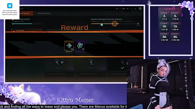 SassyKittyn online show from November 4, 6:34 am