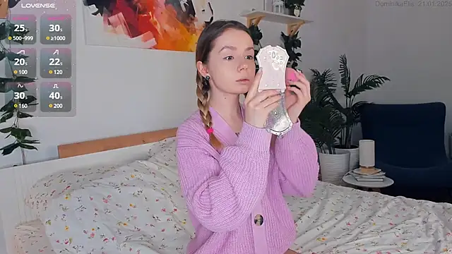 DominikaElis online show from January 21, 8:11 pm