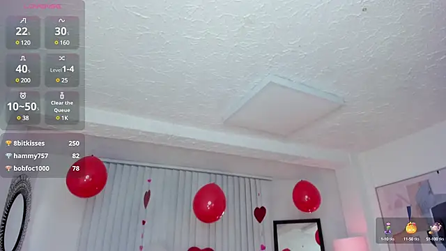 amelie jhons online show from February 14, 2:18 am