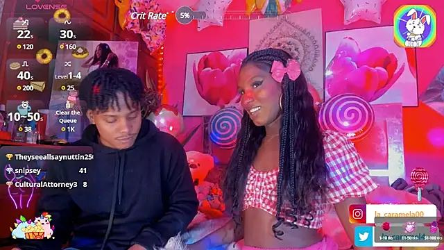 Dulcee kandy online show from March 22, 9:21 pm