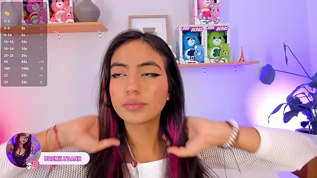 emily bank online show from October 15, 7:25 pm