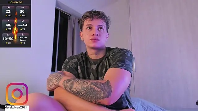 Snapshot of DerekOlsen chatting on September 12, 4:01 am DerekOlsen online show from September 12, 4:01 am