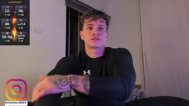 Snapshot of DerekOlsen chatting on November 13, 1:26 am DerekOlsen online show from November 13, 1:26 am