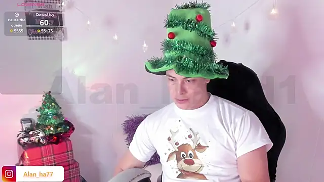 Alan hadid1 online show from December 24, 4:51 pm