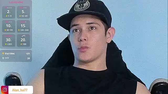 Alan hadid1 online show from February 17, 3:04 am